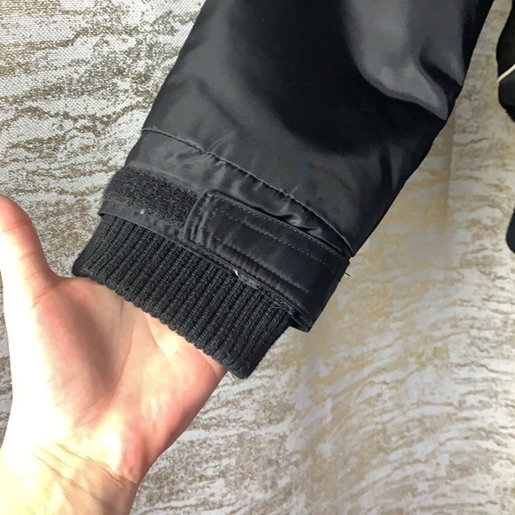 GROGGY Black Women’s Bomber/Winter Jacket Size L - Picture 6 of 16